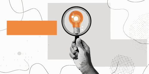 Symbolbild: Lupe, Suche, Ideenfindung